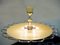 italian Starburst Flush Mount Chandelier, 1950s 7