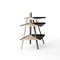 Etagère d'Angle Trio par Achille Castiglioni et Giancarlo Pozzi pour Karakter 6