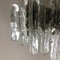 Large Hollywood Regency Ice Glass Wall Light from J. T. Kalmar Lights, 1960s 8