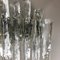 Large Hollywood Regency Ice Glass Wall Light from J. T. Kalmar Lights, 1960s 6