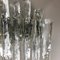 Large Hollywood Regency Ice Glass Wall Light from J. T. Kalmar Lights, 1960s, Image 6