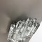 Large Hollywood Regency Ice Glass Wall Light from J. T. Kalmar Lights, 1960s, Image 3