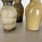 Vintage Pottery Fat Lava Vases from Scheurich, Germany, 1970s, Set of 4 12