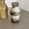 Vintage Pottery Fat Lava Vases from Scheurich, Germany, 1970s, Set of 4, Image 10