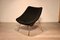 Schwarzer und verchromter Oyster F157 Stuhl von Pierre Paulin für Artifort, 1960er 2