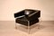 Vintage Leather Armchair by Contract Furniture, 1970s, Image 4
