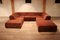 Brown Modular Trio Sofa by Team Form AG for Cor, 1970s, Set of 3 2