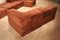 Brown Modular Trio Sofa by Team Form AG for Cor, 1970s, Set of 3 8