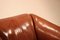 Cognac Buffalo Leather DS47 Sofa Set from de Sede, 1970s, Set of 4 9
