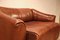 Cognac Buffalo Leather DS47 Sofa Set from de Sede, 1970s, Set of 4 12