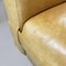 Mid-Century Italian Brown Leather 932 Modular Sofa by Bellini for Cassina, 1960s, Set of 3, Image 8