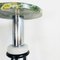 Mid-Century Italian Modern Cylindrical Pedestal with Marble, 1980s 17