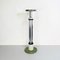 Mid-Century Italian Modern Cylindrical Pedestal with Marble, 1980s 5