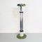 Mid-Century Italian Modern Cylindrical Pedestal with Marble, 1980s 3