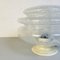 Mid-Century Italian Modern Glass Table Lamp with Abstract Decoration, 1970s, Image 6