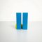 Mid-Century Italian Modern Yellow and Blue Wooden Bookends, 1960s, Image 9