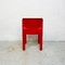 Italian Modern Red Mod. 4875 Chairs by Carlo Bartoli for Kartell, 1970s, Set of 2 5