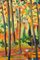 Impressionistische Waldlandschaft, Spätes 20. Jh., Öl auf Leinwand, Gerahmt 5
