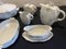 Art Deco Porcelain Tableware Set, Set of 8, Image 11