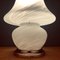 Vintage Swirl Murano Mushroom Table Lamp, Italy, 1970s 4