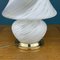 Vintage Swirl Murano Mushroom Tischlampe, Italien, 1970er 10