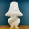 Vintage Swirl Murano Mushroom Table Lamp, Italy, 1970s, Image 1