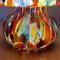 Italienische Tischlampe aus mundgeblasenem Muranoglas mit Murrina-Dekor 7