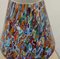 Große italienische handgefertigte Murano Tischlampen mit Murrine Millefiori Dekor, 2000er, 2er Set 8