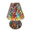 Large Italian Handcrafted Murano Table Lamps with Murrine Millefiori Decor, 2000s, Set of 2 15