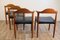 Danish Chairs by Jacob Hermann for Randers Mobelfabrik, 1960s, Set of 4 2