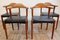 Danish Chairs by Jacob Hermann for Randers Mobelfabrik, 1960s, Set of 4 1