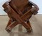 Small Art Deco Solid Teak Gueridon Table, 1920s 20