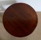 Small Art Deco Solid Teak Gueridon Table, 1920s, Image 4