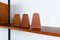 Vintage Danish Teak Wall Unit by Kai Kristiansen for FM, 1960s, Image 12