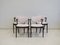 Model 42 Chairs with Light Pink Upholstery by Kai Kristiansen for Schou Andersen, Set of 4, Image 3
