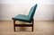 Scandinavian Teak & Fabric 2-Seat Sofa by Gunnar Sørlie for Karl Sørlie & Sønner Sarpsborg, 1960, Set of 2 9