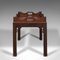 Antique English Chinese Chippendale Style Serving Tray Table, Image 5