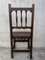 Early 20th Century Spanish Carved Chairs & Armchairs with Wood Seat, Set of 6, Image 6
