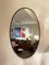 Mid-Century Brass Oval Mirror 4