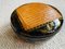 Chinese Black Lacquered Bamboo Basket or Box with Lid, Image 4