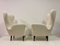 Mid-Century Italian High Back Armchairs in the Style of Paolo Buffa, Set of 2 4