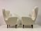 Mid-Century Italian High Back Armchairs in the Style of Paolo Buffa, Set of 2, Image 4