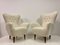 Mid-Century Italian High Back Armchairs in the Style of Paolo Buffa, Set of 2 8