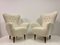 Mid-Century Italian High Back Armchairs in the Style of Paolo Buffa, Set of 2, Image 8