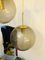 Lámpara de techo Mid-Century con tres esferas de Peill & Putzler, años 60, Imagen 2