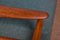 Danish Chairs in Teak and Fabric by Grete Jalk for France & Sound, 1963, Set of 2 7