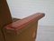 Poltrone in quercia e lana, Danimarca, anni '70, set di 2, Immagine 16
