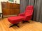 Swedish Armchair with Footstool from Lani, 1960s, Set of 2, Image 16