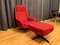 Swedish Armchair with Footstool from Lani, 1960s, Set of 2, Image 12
