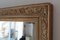 Large Wood Mirror in Golden Stucco, 19th Century 6
